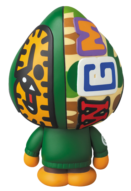 Baby Milo Shark Hoodie (Verde) x BAPE - Imagen 4