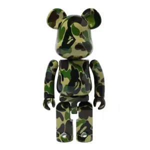 BAPE ABC CAMO (VERDE) x CHOGOKIN BE@RBRICK 200%