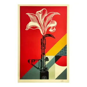 AR-15 Lily x Shepard Fairey