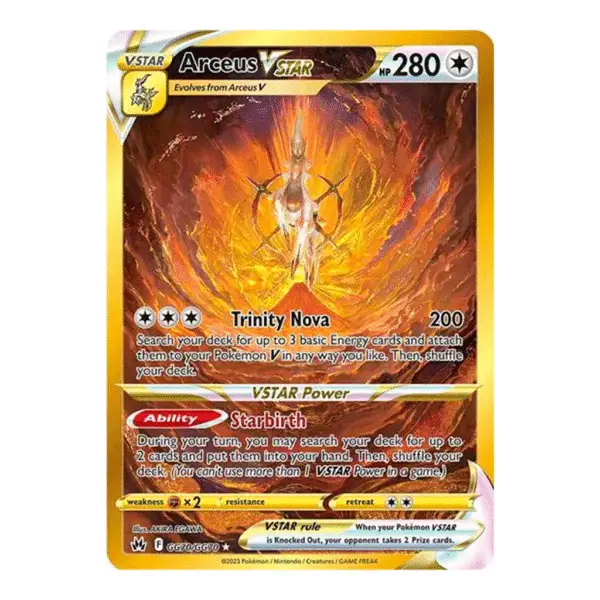 Arceus Vstar GG70/GG70