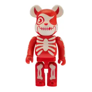 BALZAC Red 100% Series 7 HORROR x BEARBRICK