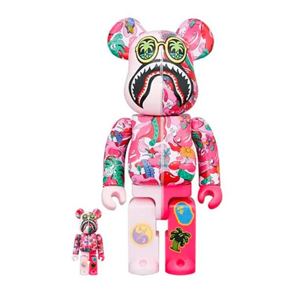 Steven Harrington Bearbrick 400% y 100% Rosa