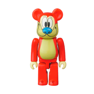 Bearbrick x Ren and Stimpy Stimpy 100%