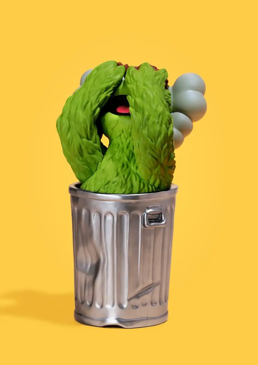 Oscar the Grouch x Kaws x Sesame Street - Imagen 4