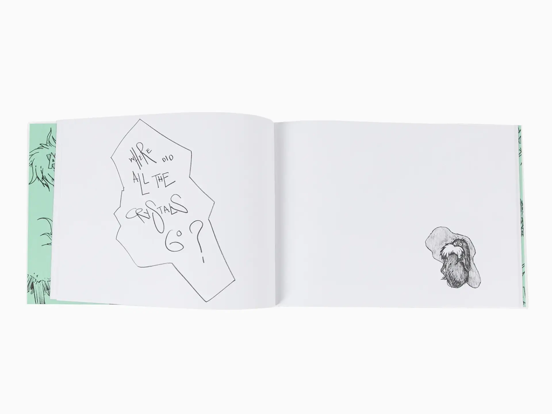 The Lorax (Artbook) x Daniel Arsham x Dr. Seuss (Firmada) - Imagen 3