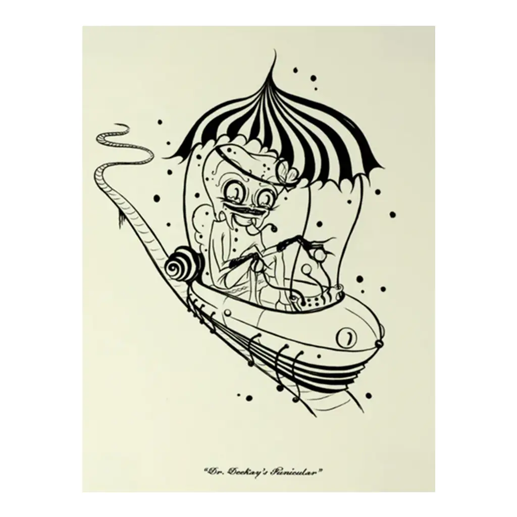 Dr Deekays Funicular x Camille Rose Garcia