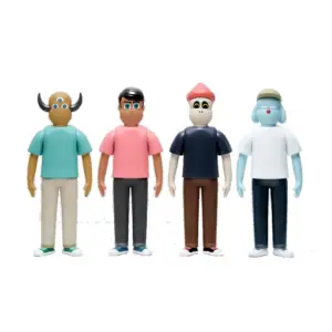 Forever Friends Set 4 Figuras x Jun Oson