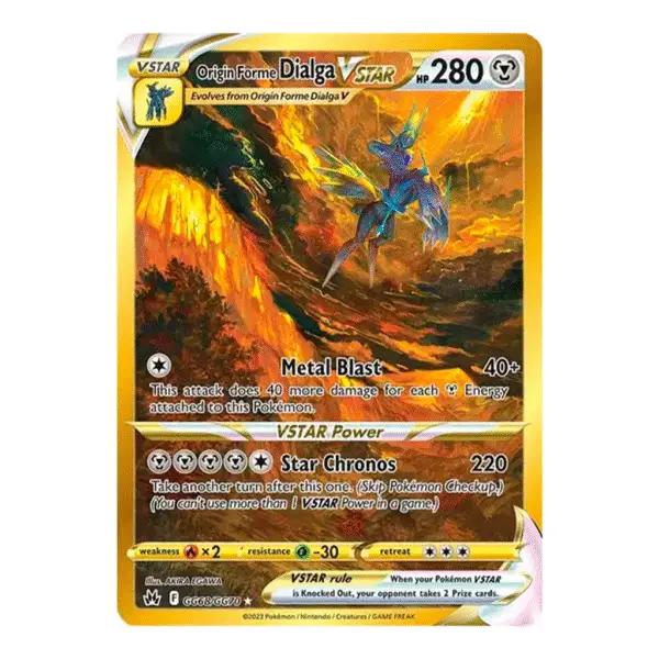 Origin Forme Dialga Vstar GG68/GG70