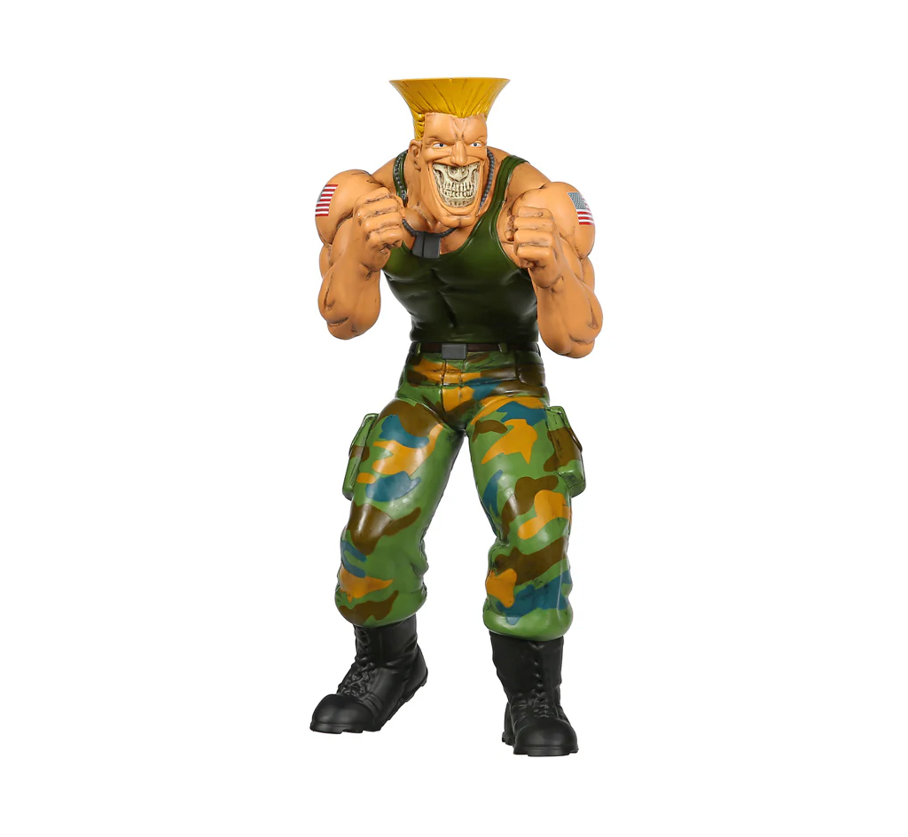 Ron English x Street Fighter Guile