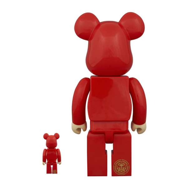 Make Art Not War 100%/400% Be@rbrick x Shepard Fairey - Imagen 2