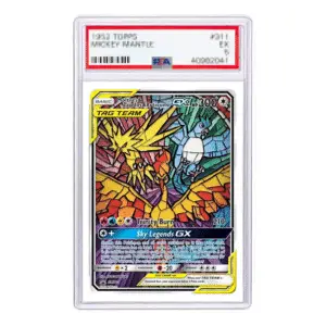 Moltres & Zapdos & Articuno GX PSA 9 PROMO Sun & Moon