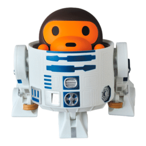 BABY MILO VCD R2-D2 x STAR WARS x BAPE