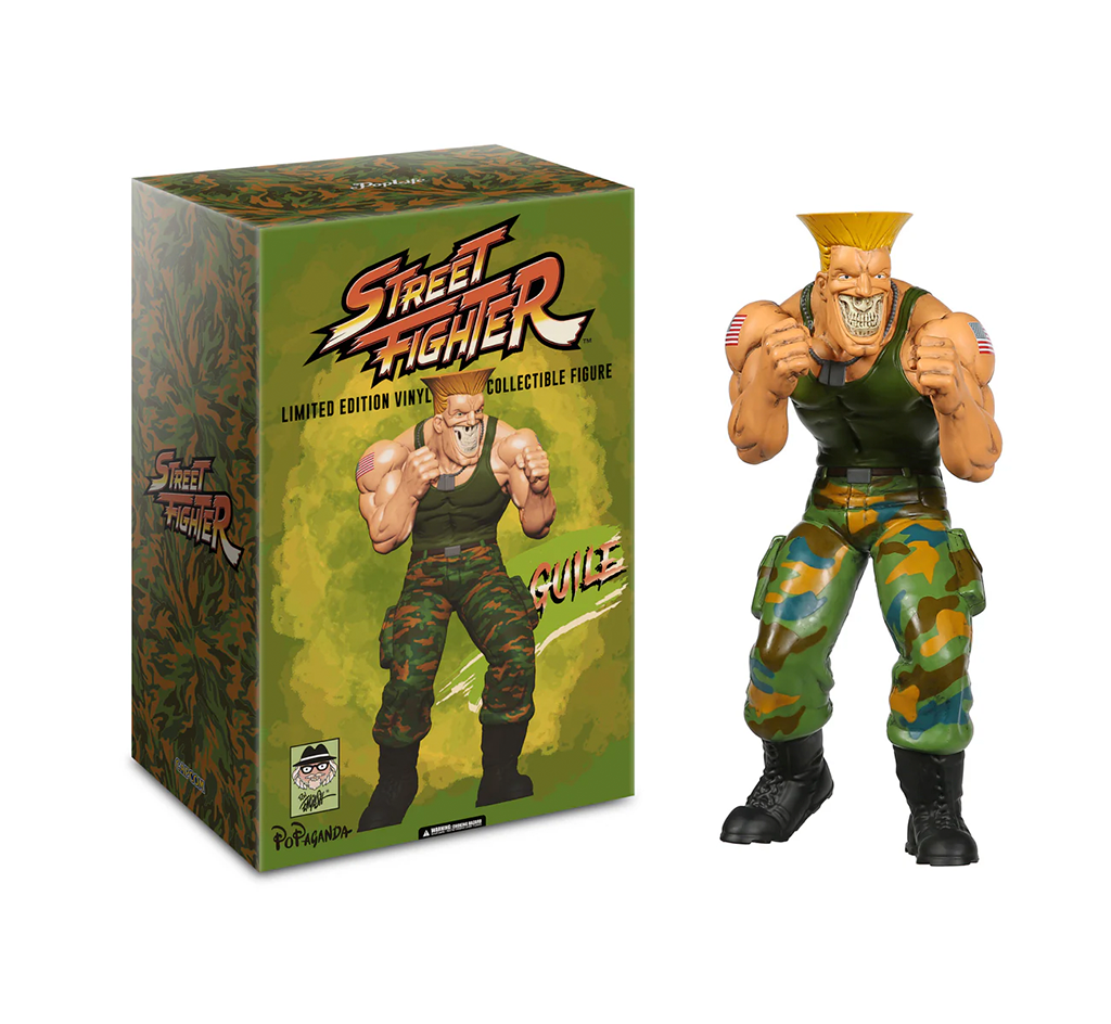 Ron English x Street Fighter Guile - Imagen 2