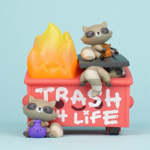 TRASH PANDA DUMPSTER FIRE