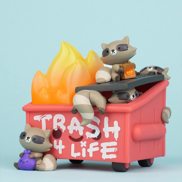 TRASH PANDA DUMPSTER FIRE - Imagen 8