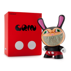 KIDROBOT AND RON ENGLISH APOCALYPSE GRIN DUNNY