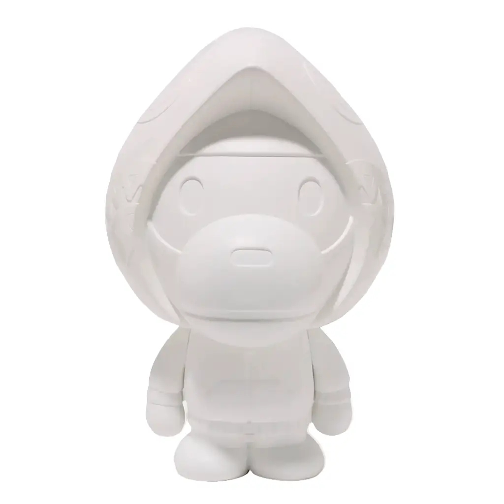 Baby Milo Shark Hoodie (Blanco) x BAPE