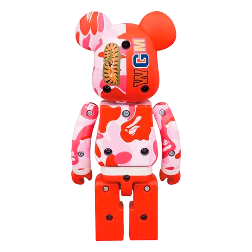 Chogokin bearbrick 200% bape abc camo shark - Imagen 2