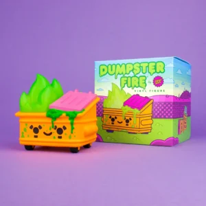 Dumpster Fire - Toxic Waste  - Radioactive Orange Edition