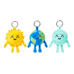 Peluches UNIVERSE Set de 3 x KAWS x UNIQLO