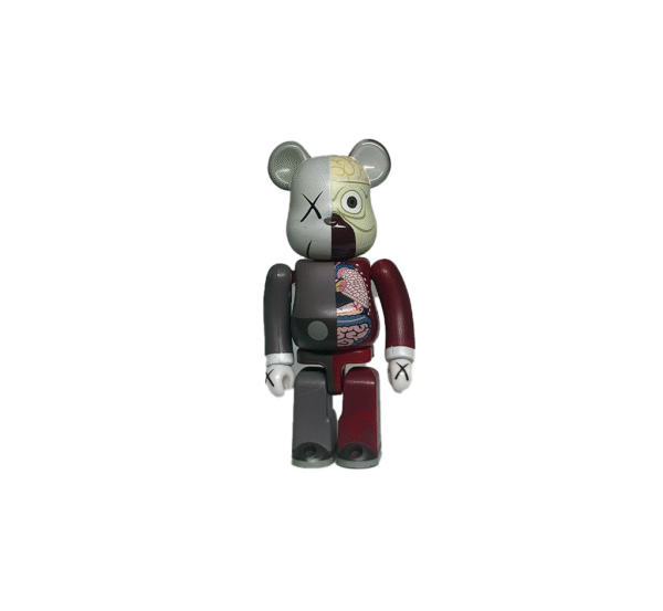 KAWS Bearbrick Dissected 100% Café