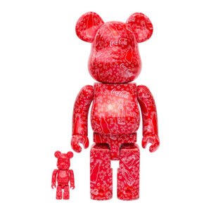 Medicom Be@rbrick x Coca Cola Keith Haring 400 & 100