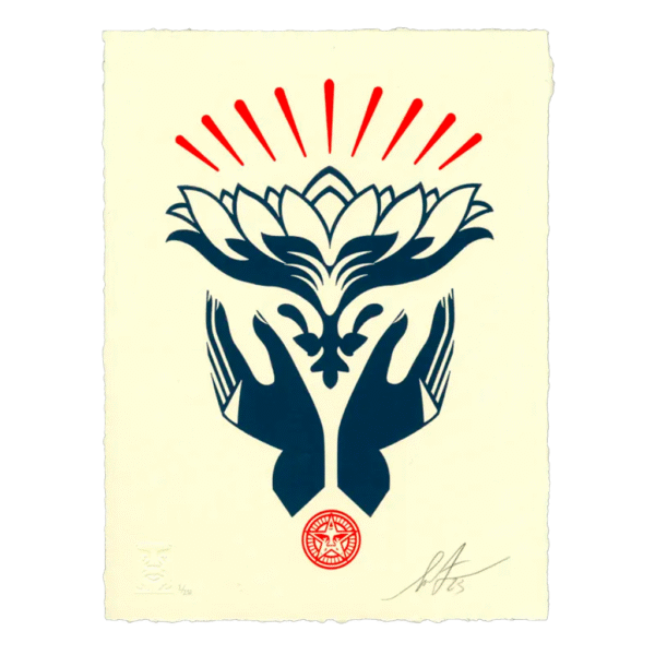 Lotus Hands (Red)