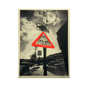 Shepard Fairey - Warning Sign