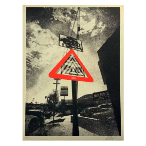 Shepard Fairey - Warning Sign