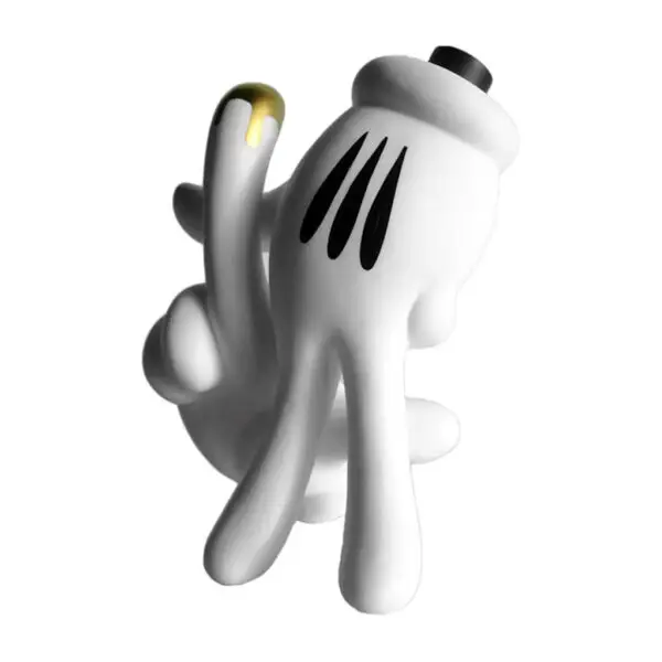 OG Slick LA Hands 2010 Blanco con Dorado DISSIZIT