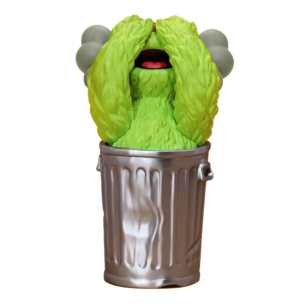 Oscar the Grouch x Kaws x Sesame Street