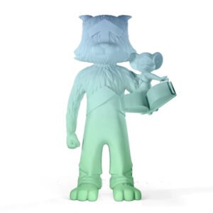 A JOMMENTARY GRADIENT VINYL FIGURE BY XXCRUE