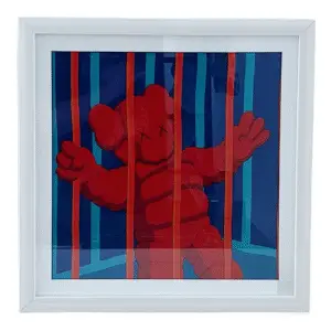 Pañuelo KAWS Tokyo First (Enmarcado)