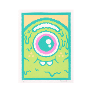 Pixel ICON Print x Buff Monster
