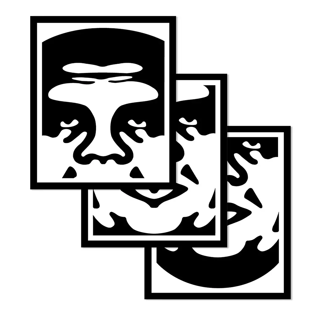 OBEY 3-FACE x Shepard Fairey