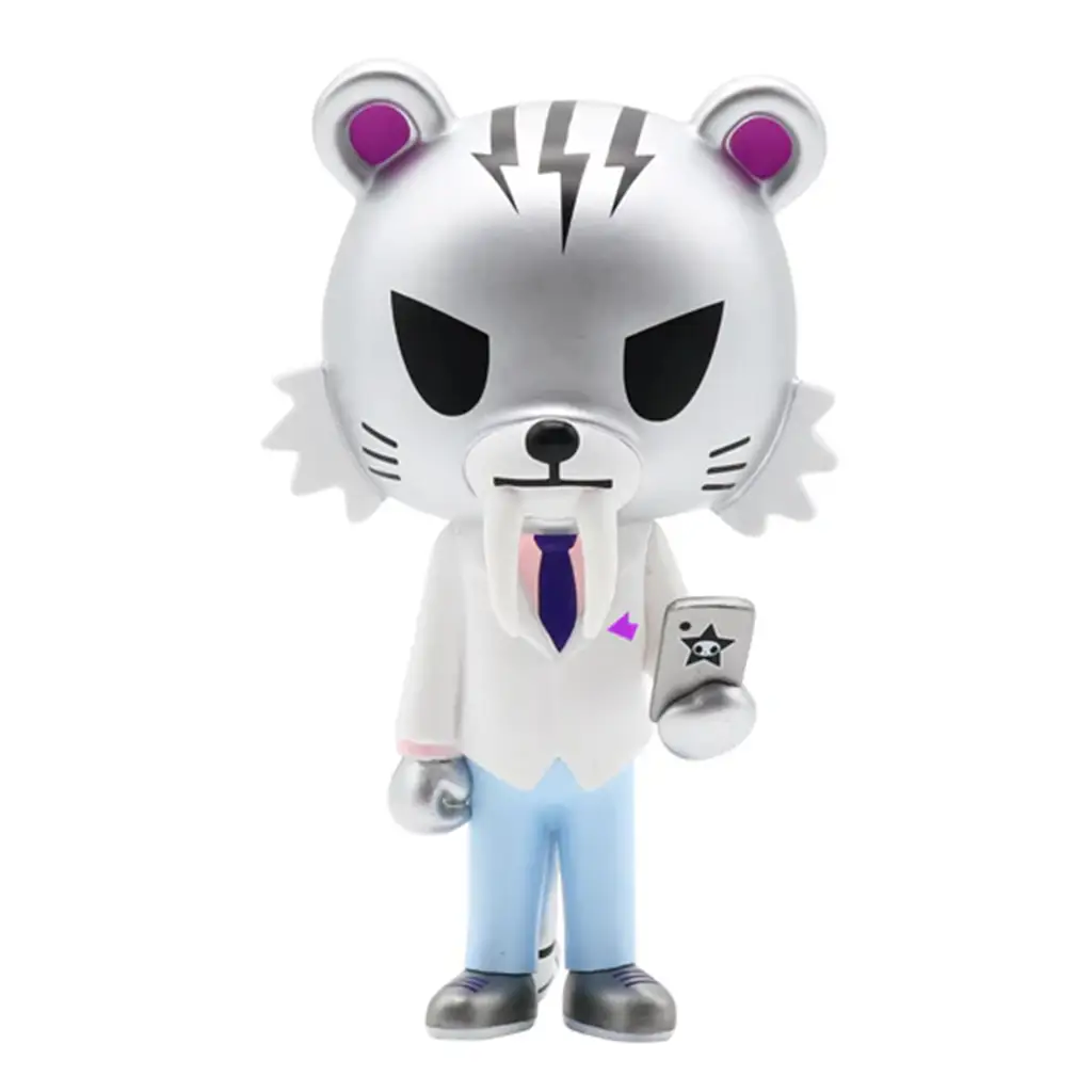 Salary Man Tiger (Plateado) x Tokidoki