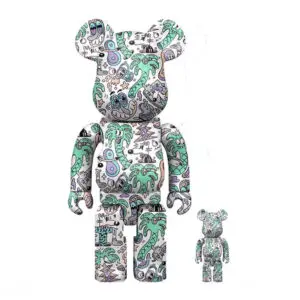 Bearbrick Coastline 400% y 100%