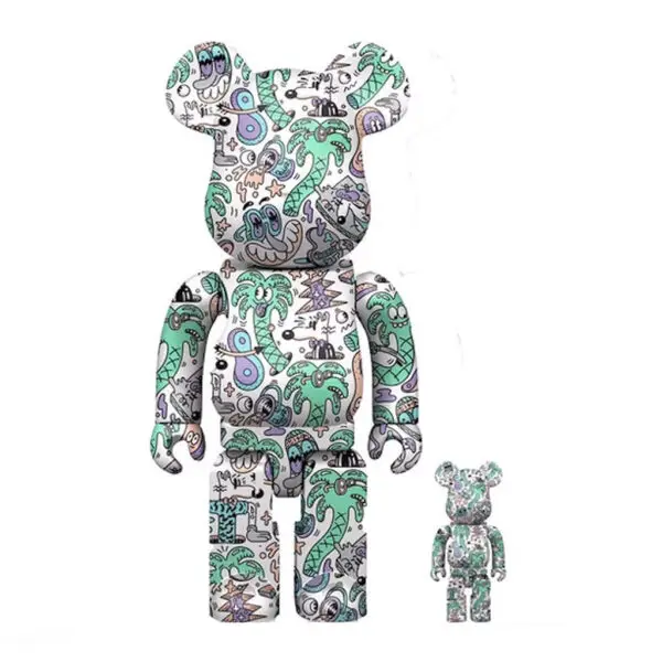 Bearbrick Coastline 400% y 100%