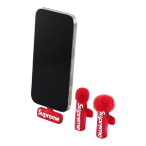 Mini Mics Set de 2 (Rojo) x Supreme