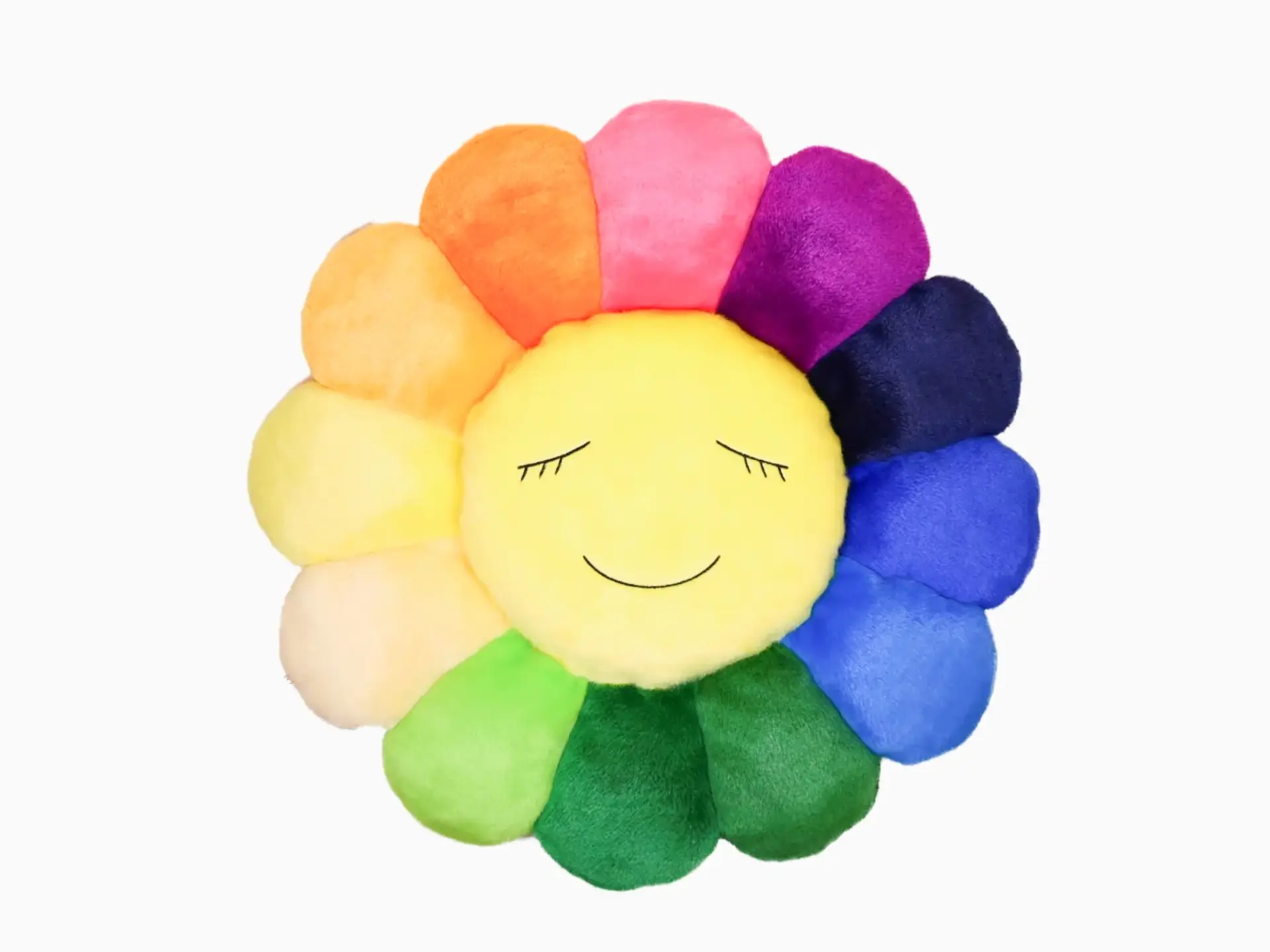 Rainbow Flower Plush 60 cm x Takashi Muarakami - Imagen 2