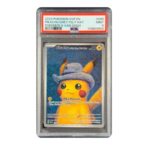 Pikachu with Grey Felt Hat PSA 9